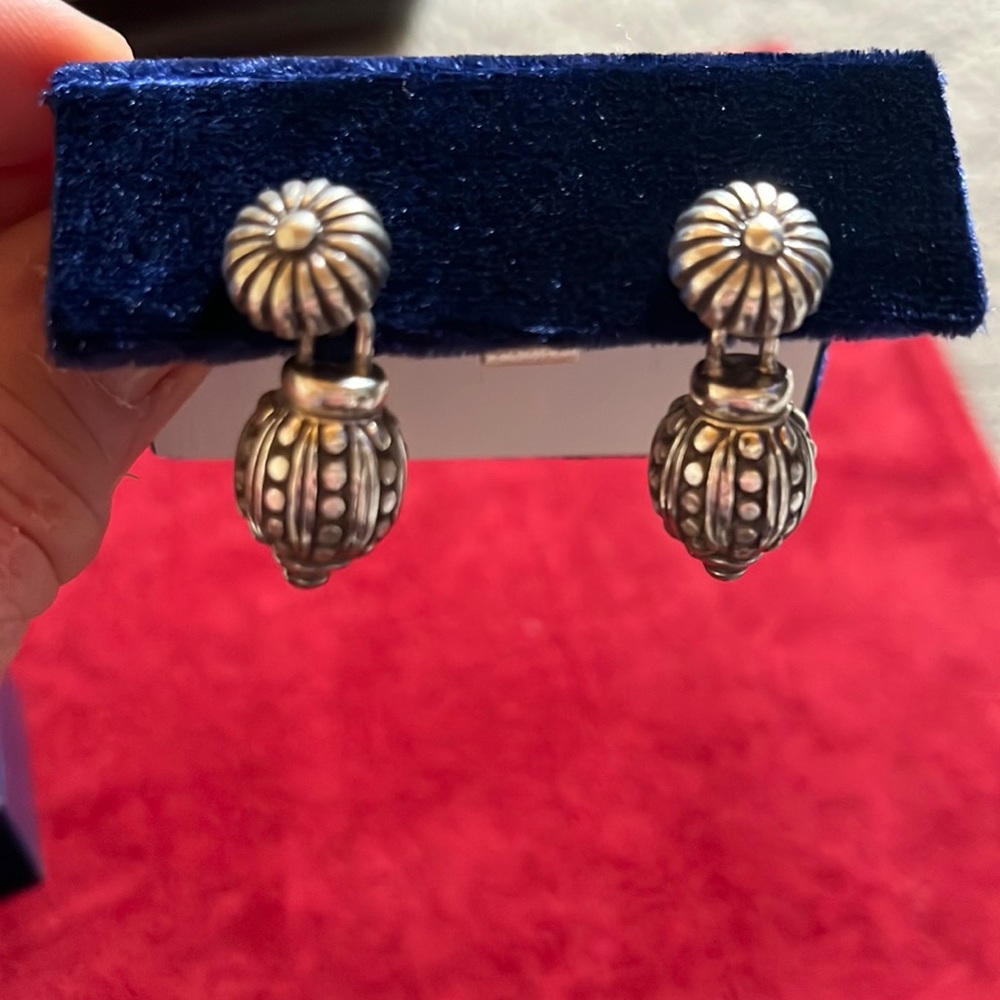 Brighton silver earrings
